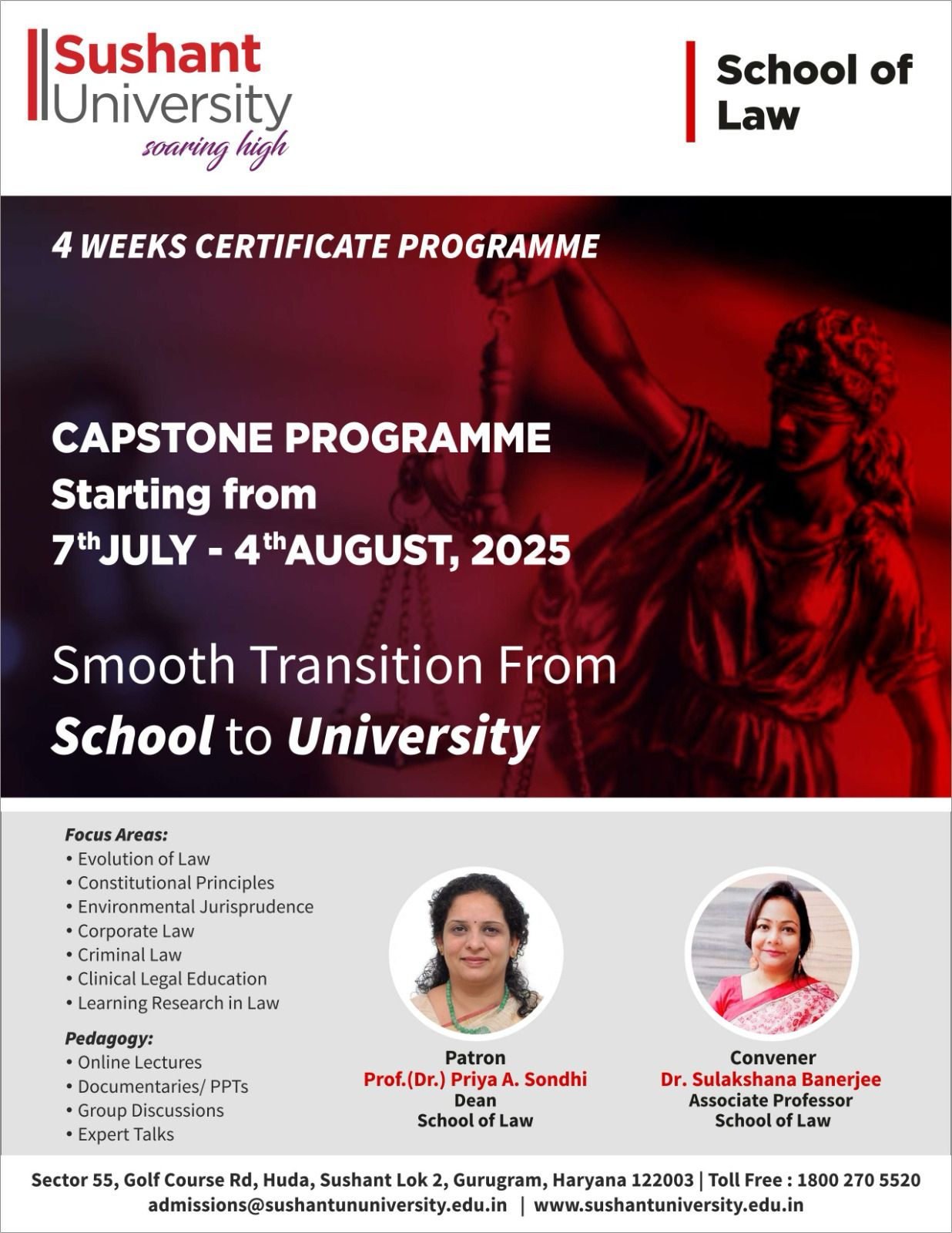 Capstone Programme School of Law